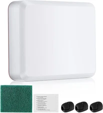 Transducer Mounting Plate Kit, 25Mm Transducer Mount with Adhesive, Adhesive Mou