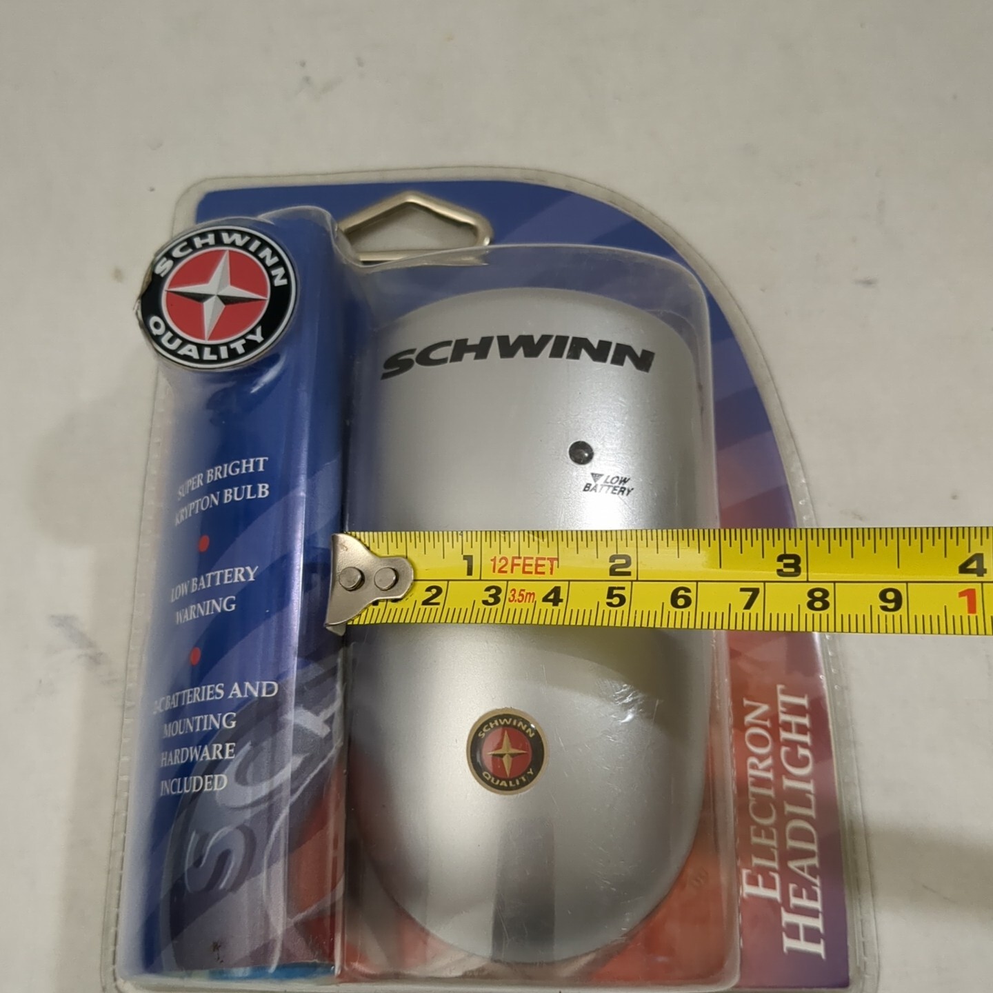 Schwinn Electron Bike/Bicycle Headlight - Krypton Bulb w/Mounting Hardware / NEW
