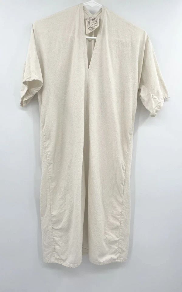 Vestido Miranda Bennet Studio Muse Talla 1 Pequeño Seda Noil Talla 4-6 Marfil Foto 3 de 4