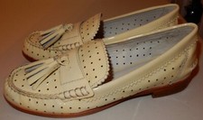 COACH HAYDEE PATENT LEATHER TASSELED LOAFERS Size 7 B