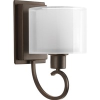 Progress Lighting P2041-20 Invite 1-lt. Wall Bracket With White Silk Mylar Shade on sale Progress Lighting P2041-20 Invite 1-lt. Wall Bracket With White Silk Mylar Shade on sale