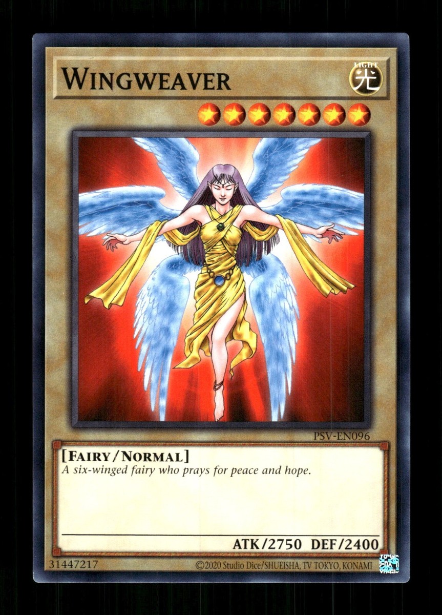 wingweaver yugioh card YuGiOh PSV-EN096 Wingweaver C NM/MT Pharaoh's Servant