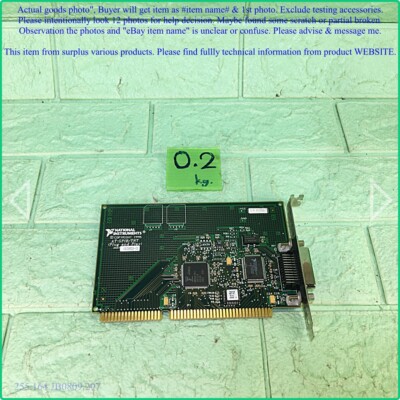 National AT-GPIB/TNT 182885D-01, Interface ISA Card as photo, sn:3000.