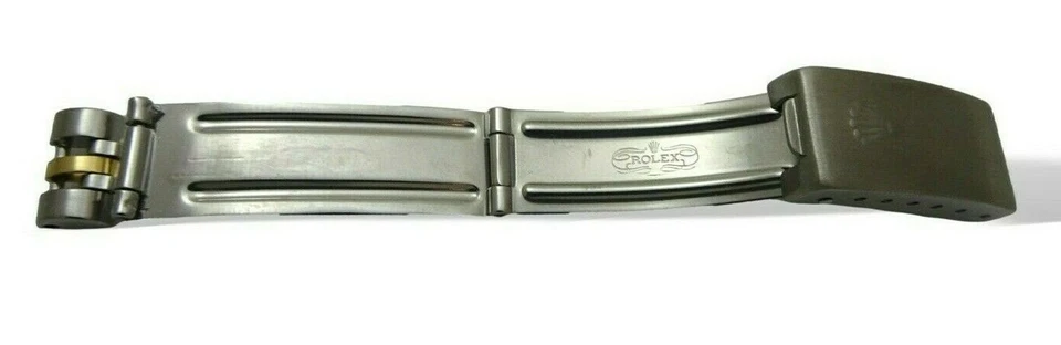 Rolex 10 6917 Datejust Date 1984 18k y acero correa de reloj cierre de hebilla eslabón de 11 mm Foto 3 de 4