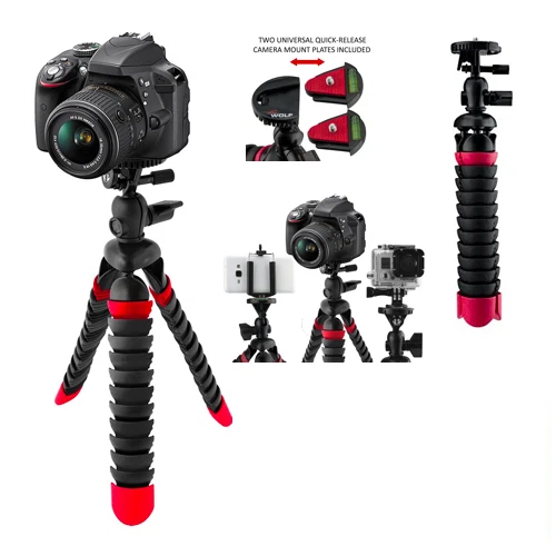 72" TRIPOD + 72" MONOPOD + FLEX TRIPOD FOR CANON 5D 6D 7D 60D 70D 80D T5 T6 T5I - Image 2 of 4
