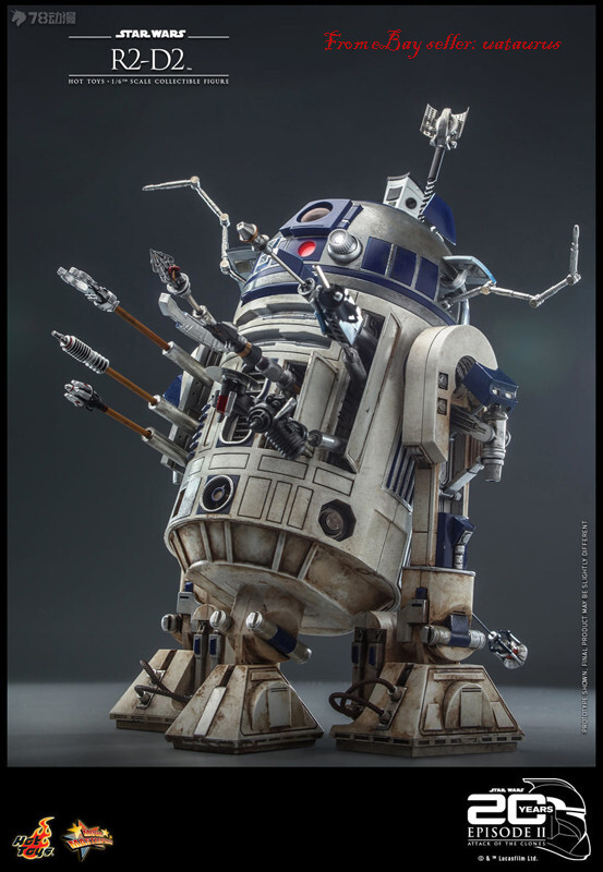 マサルくん　r2 s1×2 Hot Toys Star Wars R2-D2 1/6 Scale Action Figure - MMS651 for sale