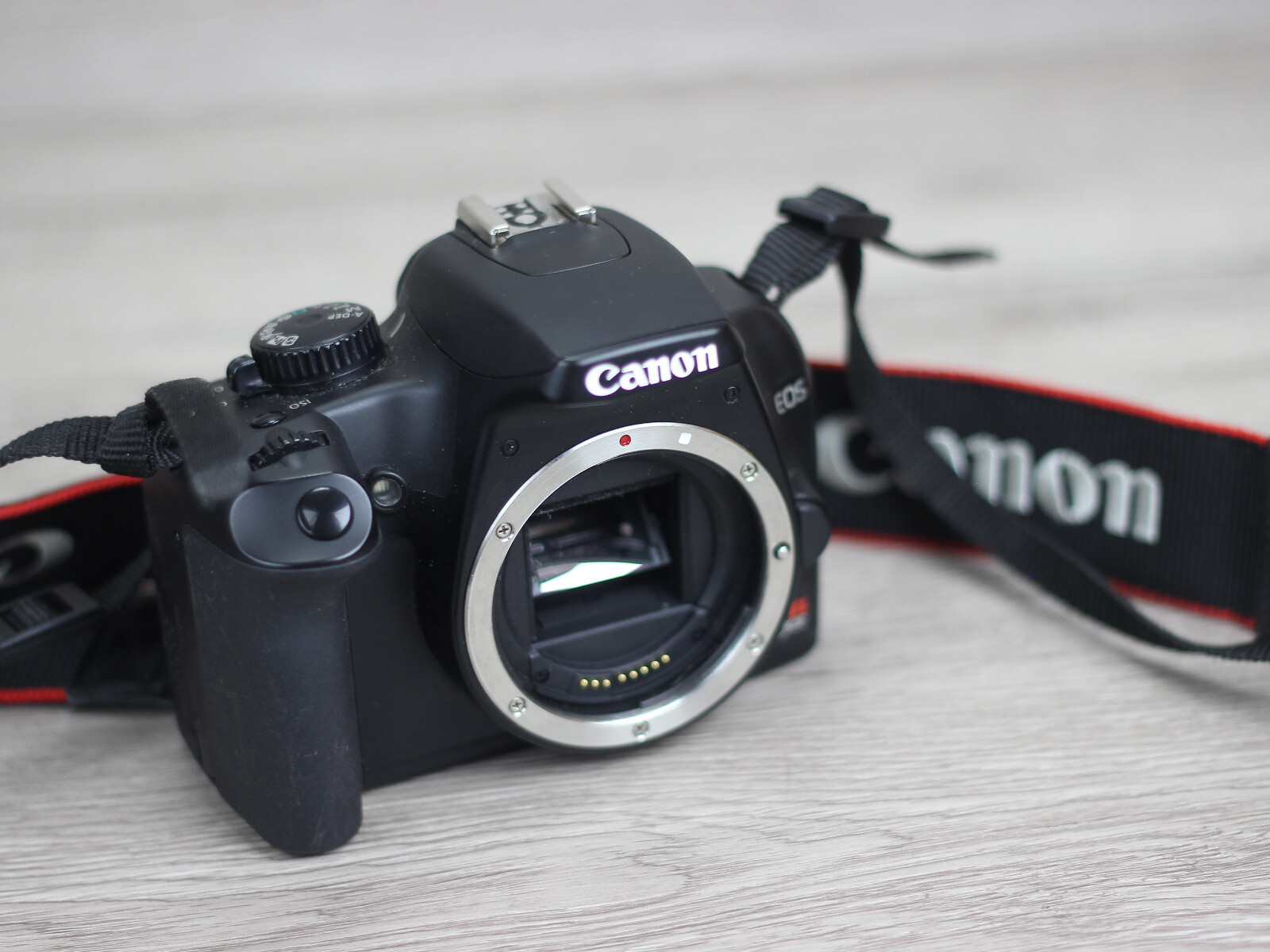 Canon EOS Rebel XS 1000D Digital SLR Camera Includes 3 lenses Shutter