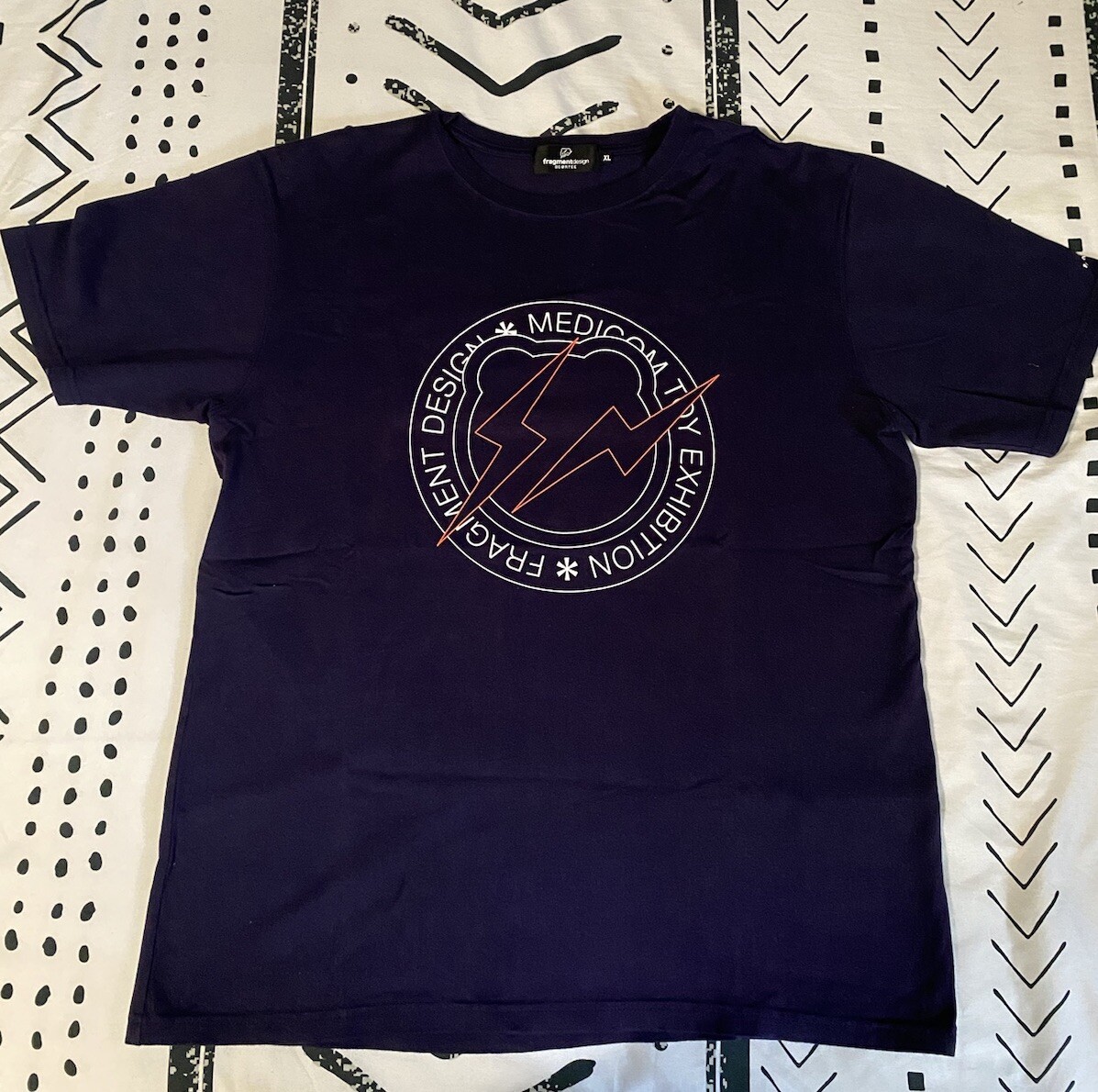 Fragment Design x Medicom Toy Bearbrick T Shirt Logo Mens Size XL 