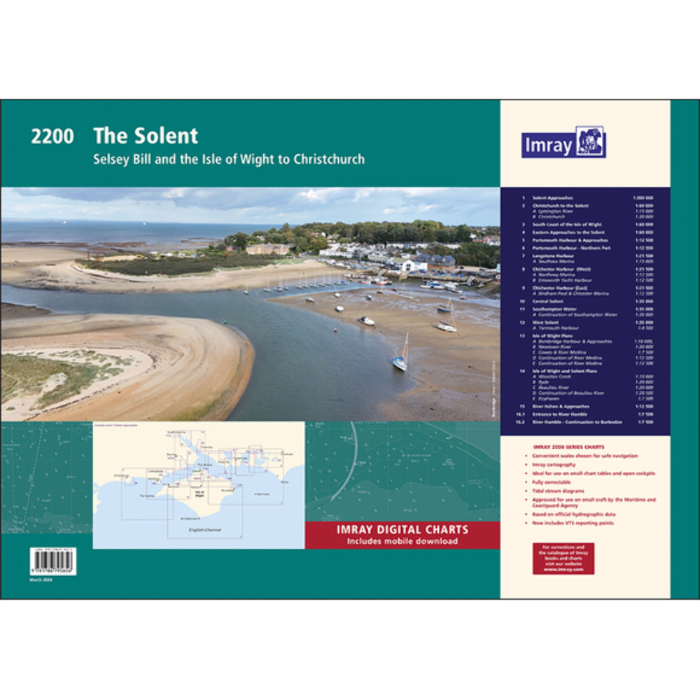 Imray Chart Pack 2200: The Solent