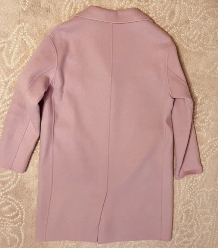 Max Mara Weekend Pink Coat Jacket UK8 Lana Wool - Picture 5 of 15