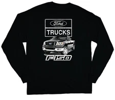 long sleeve t-shirt for men Ford F150 design truck ford trucks sign tee shirt