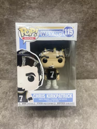 FUNKO POP ROCKS Nsync CHRIS KIRKPATRICK Figure 2019 NEW #115