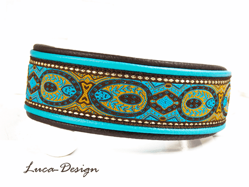 Windhundhalsband Hundehalsband Greyhound collar Galgo Barsoi Whippet lurcher cud - Bild 2 von 7