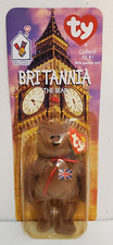 Ronald Mcdonald Charites Ty Beanie Baby Britannia The Bear London 1990's Rare 