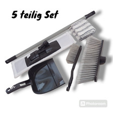 aqua Laser Wischmop-Set 5-teilig Besen Handbesen Handschaufel