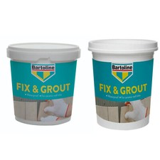 Fix & Grout 500g 1kg Ready to Use Waterproof Tile Adhesive Bartoline