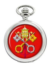 Holy See Papal Crest Pocket Watch