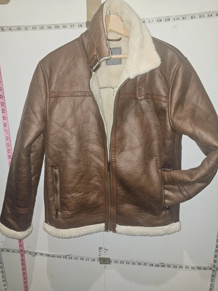 primark men's faux leather jacket