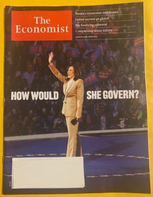 KAMALA HARRIS economist HOW WOULD SHE GOVERN donald trump CHINA