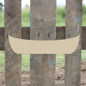 wooden canoe shape, unfinished shape, wood cutout, wooden