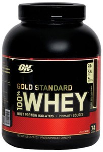 Optimum nutrition Gold standard 100% whey double Rich chocolate - 5.15 lbs (748927028669)