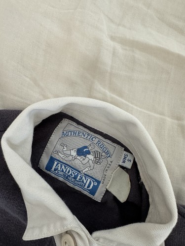 Maglia rugby donna vintage Lands End taglia S - Foto 7 di 8
