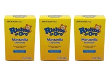 Ricitos de Oro Baby Soap Bar 3.5 oz (3 Pack ) Manzanilla