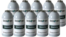R600a Refrigerant,R600 for AC Charging, Fridges, Freezers, Dehumidifier(10 Pack)
