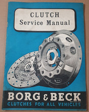 Borg & Beck Clutch Service Manual - Clutches for all Vehicles