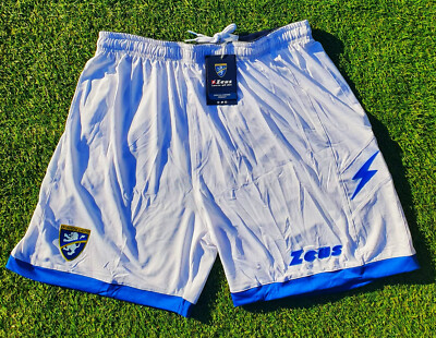 Frosinone Calcio Short kurze Hose Herren Men Größe XXL Zeus NEU Italy weiss