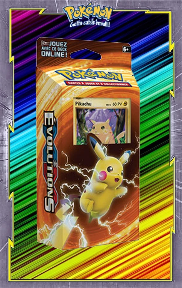 Deck XY12 : Evolutions - Puissance Pikachu - Pokemon Neuf