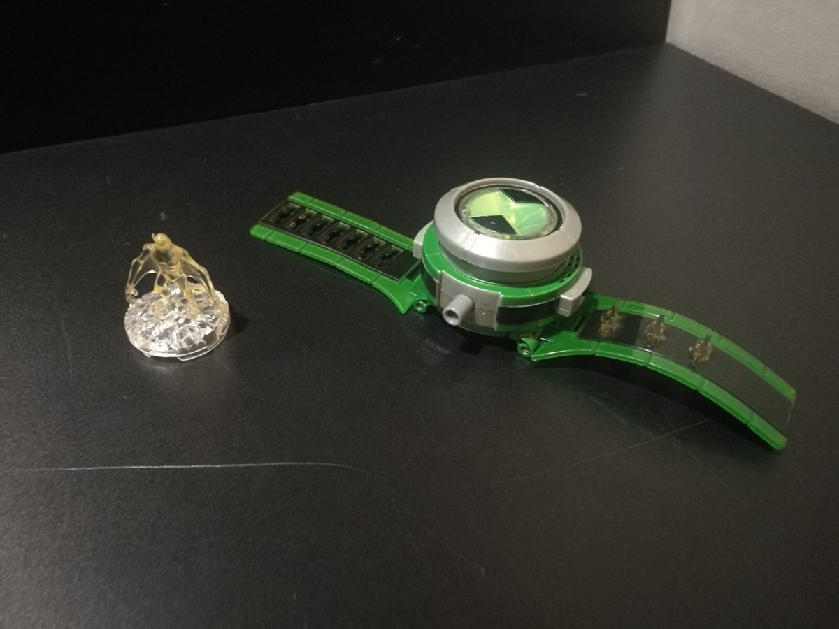 アリゲーターBATTLE10 CN Ben 10 2008 Ultimate Omnitrix Watch 27605 + Jetray Alien