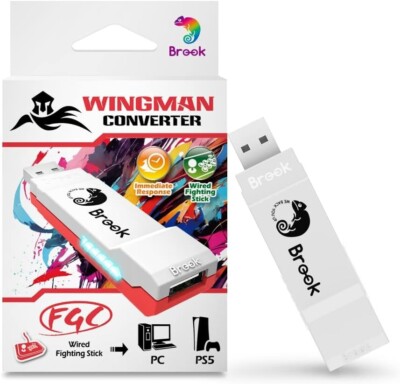Brook Wingman FGC Converter für PS5 PS4 PC Arcade Joystick für PS5 Tekken 8 SF6