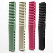 YS Park 334 Fine Cutting Grip Comb CARBON