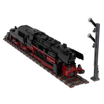 Dampflokomotive Baureihe 52.80 ''Reko'' Maßstab: 1:41 mit Signal 2255 teile