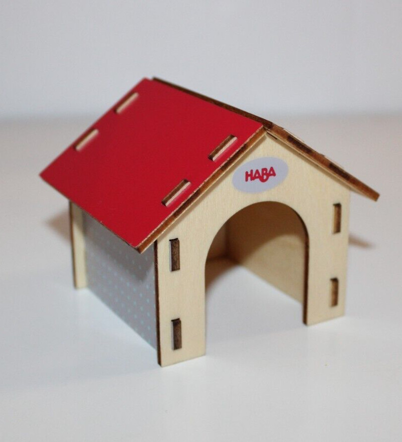 HABA Little Friends Dolls Stable Barn Animals Farm Bendable Figures Horse Lot