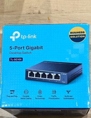 TP-LINK Technologies TP-Link (TL-SG105) 5-Ports External Switch