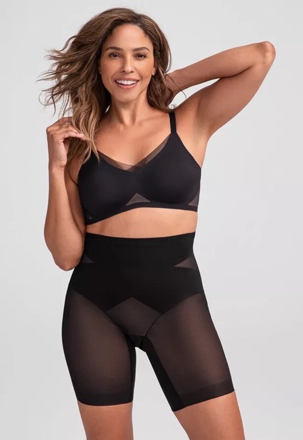 HONEYLOVE Shapewear Runaway SuperPower Shorts Black Women’s New Size XL