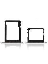 Replacement Sim Card  SD Card Tray Compatible For Huawei P8 Titanium Gray 