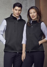 Biz Collection Ladies Casual Soft Shell Vest Conceal Pocket Windproof Breathable