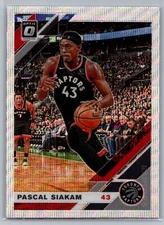 2019-20 Donruss Optic #19 Pascal Siakam Silver Wave Prizm Toronto Raptors