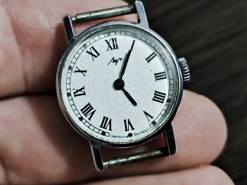 Vintage Sowjetische Damenuhr LUCH Mechanische Armbanduhr UdSSR - Bild 2 von 14