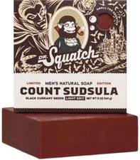 2 PACK Dr Squatch Count Sudsula Limited Edition Soap Bar!