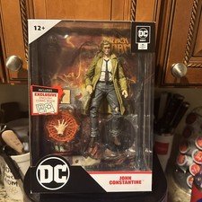 DC Multiverse McFarlane Toys Page Punchers John Constantine w  Comic Dark JL