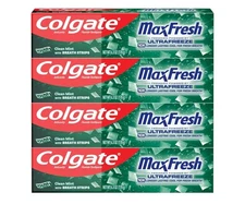 Colgate Max Fresh Toothpaste 4 Pack X 6.3 Oz ULTRAFREEZE