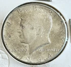 1964  Kennedy Half Dollar - 90% Silver.