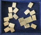 Lot of 20 Valcambi Suisse 1 gram Silver Bars