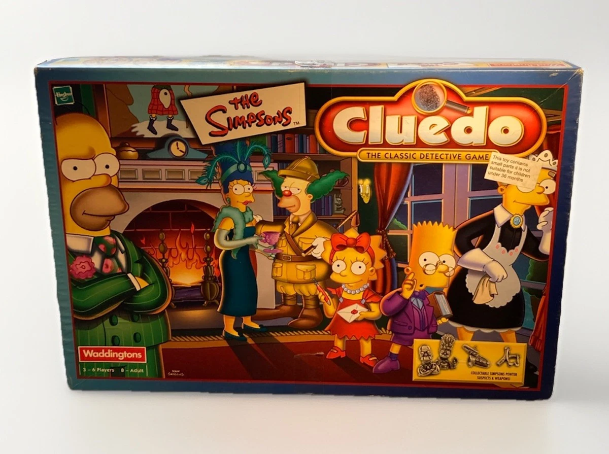 WADDINGTONS I SIMPSONS Cluedo Carte di ricambio Pezzi da gioco 2001 EUR