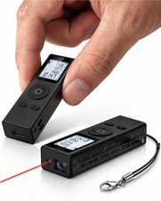 Cooper Ray Mini Laser Measuring Tool, Pocket Size Laser Tape Measure
