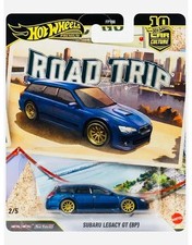 Hot Wheels Car Culture 2026 Road Trip Subaru Legacy Gt Wagon 25 Blue In Hand